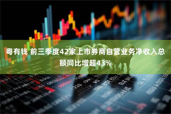 粤有钱 前三季度42家上市券商自营业务净收入总额同比增超43%